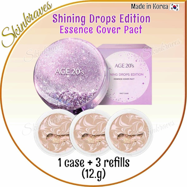 AGE 20's Essence Cover Pact - Shining Drops Edition
