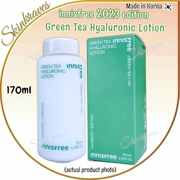 INNISFREE Green Tea Hyaluronic Lotion (2023 Series)