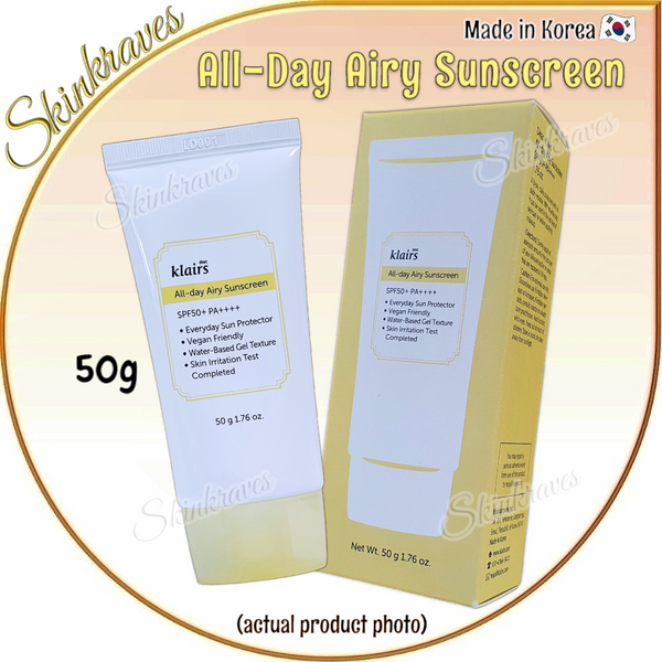 Klairs All-Day Airy Sunscreen