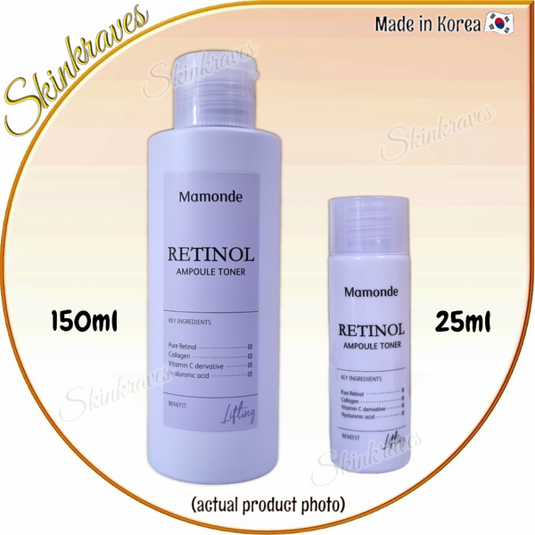 Mamonde Retinol Ampoule Toner (Lifting + Moisturizing)