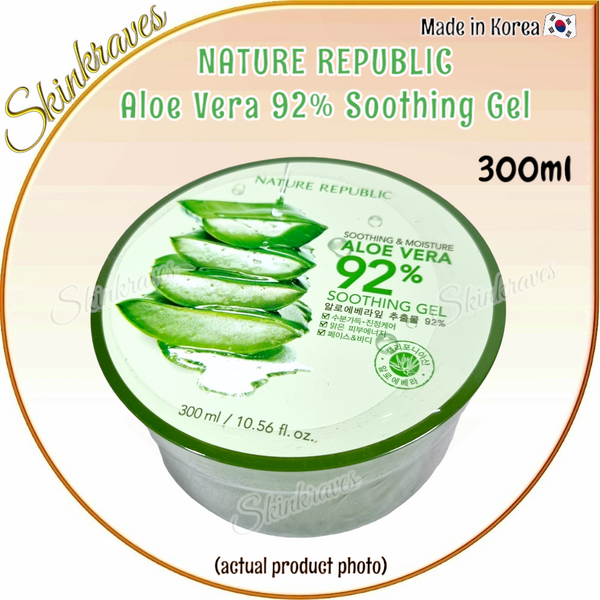 NATURE REPUBLIC Aloe Vera 92% Soothing Gel
