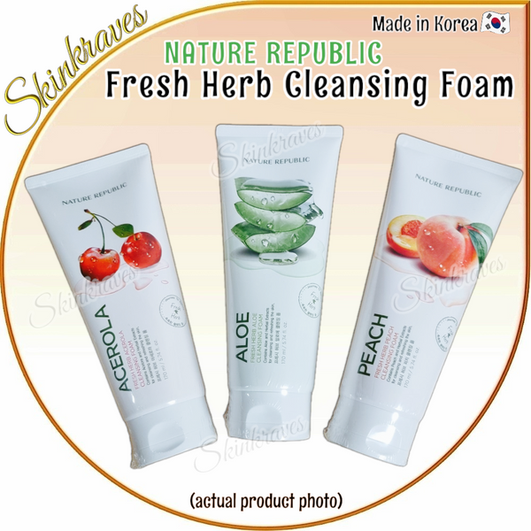 NATURE REPUBLIC Fresh Herb Cleansing Foam