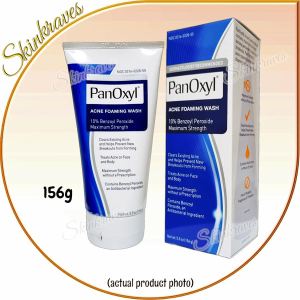 Panoxyl Acne Foaming Wash 10% Benzoyl Peroxide (Maximum Strength)