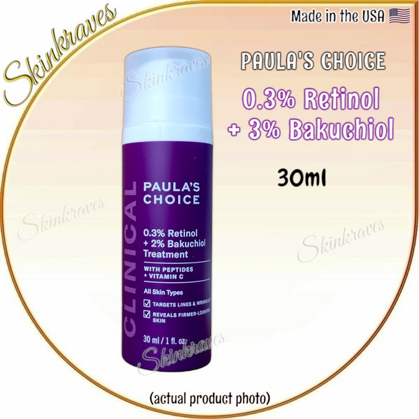 PAULA'S CHOICE Clinical 0.3% Retinol + 2% Bakuchiol Treatment