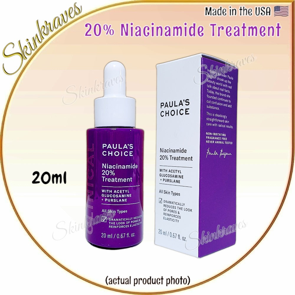 Paula's Choice Niacinamide : 10% Booster // 20% Treatment
