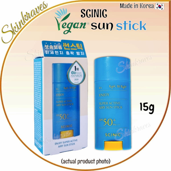 Scinic Enjoy Super Active Airy Sun Stick #Vegan